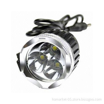 3 x Cree XM-L T6 Camp Head Lamps with Orange Surface Cup and Colored Box SuitNew